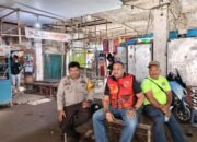Bhabinkamtibmas Kelurahan Mappasaile Intensifkan Patroli dan Pantau Aktivitas Pasar Sentral Pangkajene