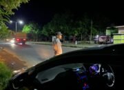 Polsek Mandalle Gelar Patroli Malam, Ciptakan Rasa Aman Warga