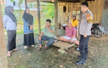 Bhabinkamtibmas Kelurahan Pabundukang Sambangi Warga, Perkuat Sinergi Jaga Kamtibmas