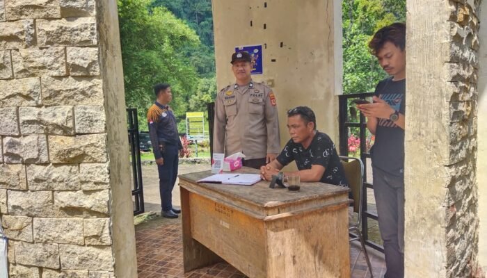 Kaspkt 1 Polsek Balocci Monitoring Wisata Sumpang Bita, Pastikan Kamtibmas Aman dan Kondusif