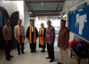 Personel Polsek Pangkajene Amankan Ibadah Mingguan Jemaat GKSS Klasis Mapatuwo