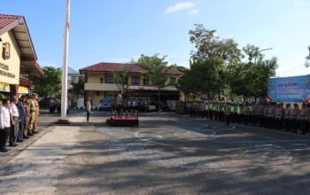 Amankan Malam Takbiran Idul Adha 2026, Polres Pangkep Gelar Apel Bersama Forkopimda