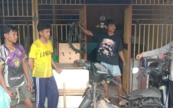 Bhabinkamtibmas Polsek Mandalle laksanakan giat sambang warga binaan pastikan wilayah dalam keadaan aman
