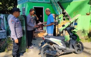 Kapolsek Ma’rang Pererat Silaturahmi dengan Tokoh Masyarakat Melalui Kunjungan Kamtibmas di Bonto-Bonto