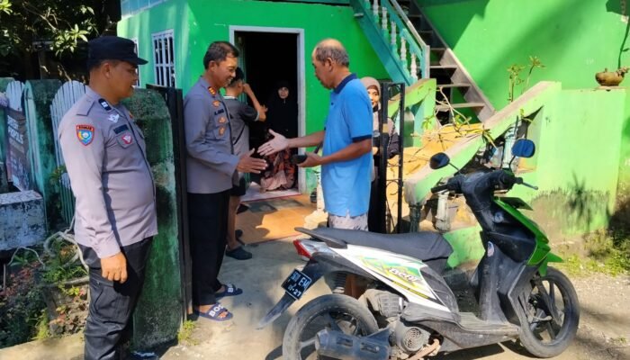 Kapolsek Ma’rang Pererat Silaturahmi dengan Tokoh Masyarakat Melalui Kunjungan Kamtibmas di Bonto-Bonto