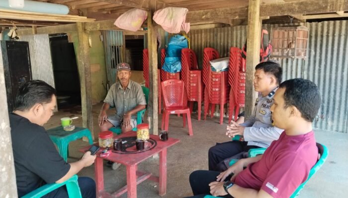 Bhabinkamtibmas Aipda H. Abdul Rasyid Sambangi Warga Binaan, Ajak Bersama Jaga Kamtibmas di Ma’rang