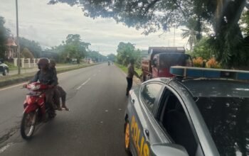 Antisipasi Laka Lantas dan Tindak Kriminalitas, Polsek Mandalle Intensifkan Patroli Siang