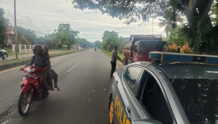 Antisipasi Laka Lantas dan Tindak Kriminalitas, Polsek Mandalle Intensifkan Patroli Siang