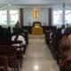 Bhabinkamtibmas Polsek Pangkajene Pantau Ibadah Rutin Mingguan Jemaat GKSS Klasis Mapatuwo Pangkajene