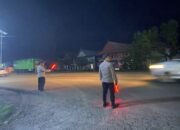 Personel Polsek Ma’rang Amankan Jalur Lintasan Rombongan Bhayangkara FC, Arus Lalu Lintas Tetap Lancar
