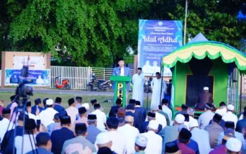 Bupati Yusran,  Idul Adha Momentum Perkuat Keikhlasan dan Kepedulian Sosial di Pangkep