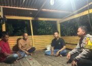Perkuat Keamanan Lingkungan, Bhabinkamtibmas Polsek Ma’rang Lakukan Patroli Malam