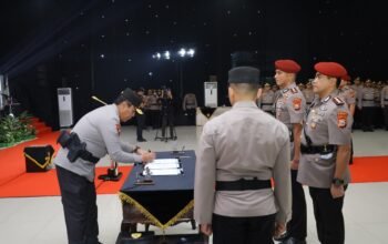 Kapolda Sulsel Pimpin Pelantikan Wakapolda dan Dirreskrimum serta Sertijab Dirreskrimsus, Tekankan Dukungan dan Soliditas Jajaran