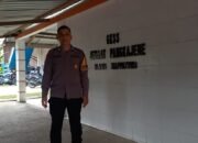 Bhabinkamtibmas Polsek Pangkajene Amankan Ibadah Mingguan Jemaat GKSS Klasis