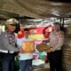 Sat Lantas Polres Pangkep Gelar Bhakti Sosial Dan Salurkan Bantuan Sosial Dalam Rangka HUT Bhayangkara Ke-80