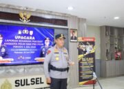Kapolda Sulsel Pimpin Upacara Laporan Kenaikan Pangkat AKBP ke Kombes Pol Periode 1 Juli 2026