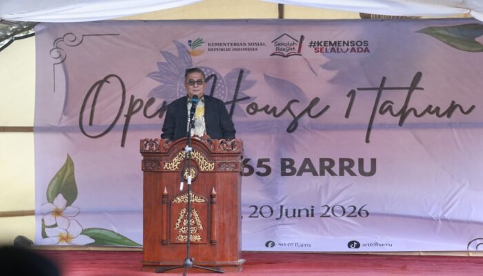 Hadiri Open House SRT 65 Barru, Wabup Abustan: Pendidikan Kunci Memutus Rantai Kemiskinan