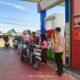 Bhabinkamtibmas Kelurahan Talaka Berikan Himbauan Kamtibmas kepada Karyawan dan Konsumen SPBU Laikang