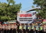 Polres Pangkep Gelar Upacara Kenaikan Pangkat Personel Periode 1 Juli 2026