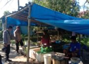Ps. Kanit Samapta Polsek Pangkajene Laksanakan Patroli Dialogis, Sampaikan Pesan Kamtibmas kepada Warga