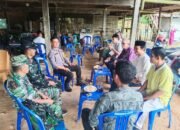 Amankan Hajatan Pengislaman Anak Kades Malaka, Bhabinkamtibmas dan Babinsa Turun Langsung