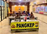 Kapolres Pangkep Ikuti Vicon Anev Perkembangan Situasi Kamtibmas Terkini dan Penanganan Aksi Unjuk Rasa