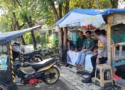 Bhabinkamtibmas Padoang-doangan Sapa Komunitas Bentor, Imbau Warga Tingkatkan Kewaspadaan Kamtibmas