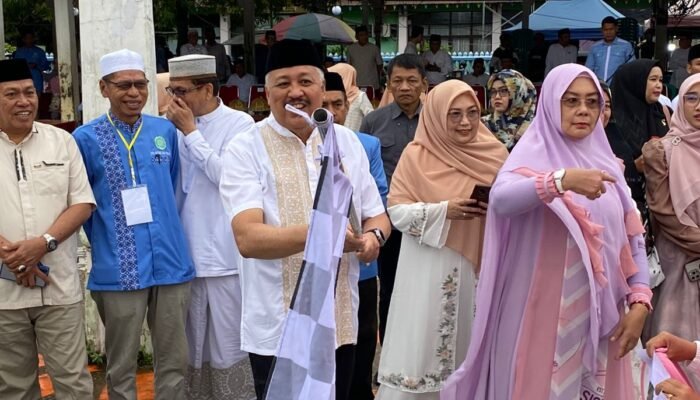 Meriahnya Pawai Ta’aruf di Pinrang Momentum Hijrah Introspeksi hingga Sambut Jamaah Haji