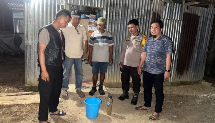 Polsek Ma’rang Berhasil Amankan Miras Tradisional dalam Operasi Pekat Wilayah Hukum Ma’rang
