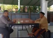 Bhabinkamtibmas Polsek Pangkajene Ajak Warga Aktifkan Kembali Siskamling melalui DDS di Kelurahan Jagong