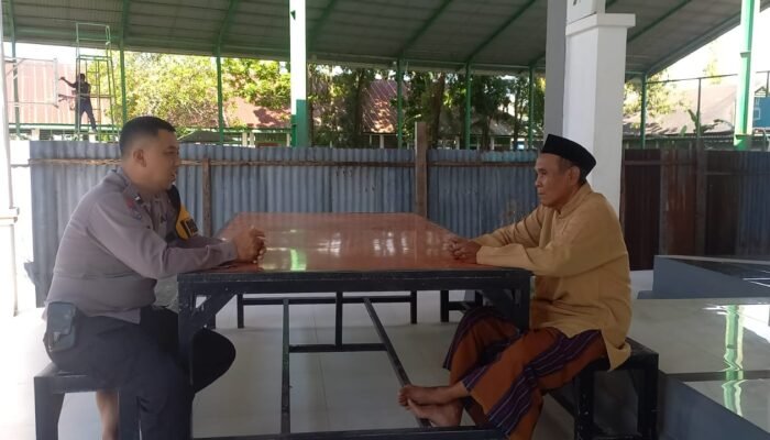 Bhabinkamtibmas Polsek Pangkajene Ajak Warga Aktifkan Kembali Siskamling melalui DDS di Kelurahan Jagong