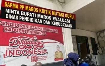 Dinilai Tidak Berbasis Kajian, SAPMA PP Maros Desak Bupati Evaluasi Kinerja Dinas Pendidikan