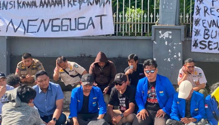 PMII dan SAPMA PP Maros Gelar Aksi Massa, Desak Evaluasi Total Kabinet Merah Putih