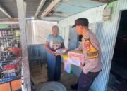 Polri untuk Masyarakat, HUT Bhayangkara ke-80: Polsek Pangkajene Salurkan Bantuan Sosial kepada Warga Kurang Mampu