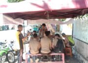 Ps Kanit Samapta Polsek Pangkajene Gelar Patroli Dialogis, Himbau Siswa Hindari Bolos Sekolah