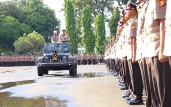 Kapolda Sulsel Pimpin Pelantikan 945 Bintara Polri Kemampuan Brimob Gelombang I T.A. 2026 di SPN Polda Sulsel
