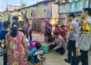 Bakti Sosial HUT Bhayangkara ke-80, Polsek Bungoro Salurkan Air Bersih untuk Warga Kampung Jollo