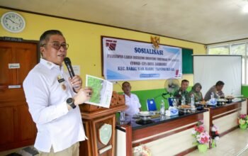 Pemkab Barru dan Kodim 1405 Sosialisasikan Lahan 49,6 Ha untuk Pembangunan Yonif TP di Desa Anabanua
