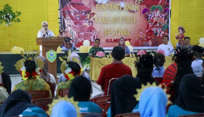 Bupati Barru Buka Festival Bintang Anak Mallusetasi, Dorong Generasi Kreatif Menuju Indonesia Emas 2045