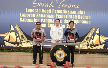 15 Kali Berturut-turut, Pemkab Pangkep Raih WTP dari BPK atas LKPD 2025