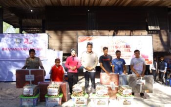 Polda Sulsel Gelar Bakti Sosial di Pulau Lanjukang Sambut Hari Bhayangkara ke-80