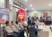 Kapolres Pangkep Hadiri Konferensi Pers dan Pemusnahan Barang Bukti Narkoba di Polda Sulsel