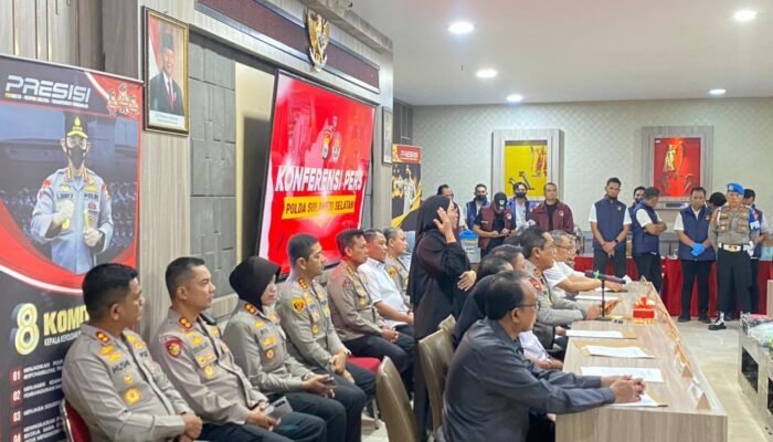 Kapolres Pangkep Hadiri Konferensi Pers dan Pemusnahan Barang Bukti Narkoba di Polda Sulsel