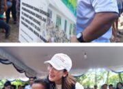 Artis Luna Maya Bangun Gedung Sekolah Taman Kanak-kanak Sinar Watugong