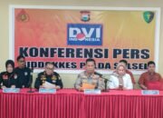Konferensi Pers Biddokkes Polda Sulsel Terkait Penanganan Laka Laut KM Nurul Salsa di Perairan Selayar