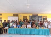 Sosialisasi Batas kawasan hutan desa Bantimurung yang di laksanakan oleh Dinas kehutanan provinsi Sulawesi Selatan.