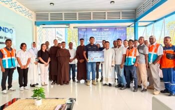 Pelindo Maumere Gelar Doa Bersama Para Frater Biara Carmel Beato Dionisius Wairklau