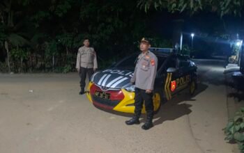Patroli Dini Hari, Wakapolsek Ma’rang Pimpin Personel Sisir Titik Rawan Cegah Aksi Pencurian
