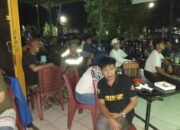 Bhabinkamtibmas Mappasaile Pantau Nobar Final Piala Dunia 2026, Sampaikan Pesan Kamtibmas kepada Warga