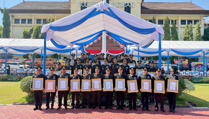 Polres Pangkep Raih Dua Piagam Penghargaan dari Kapolri atas Capaian IKPA Sempurna Tahun Anggaran 2025